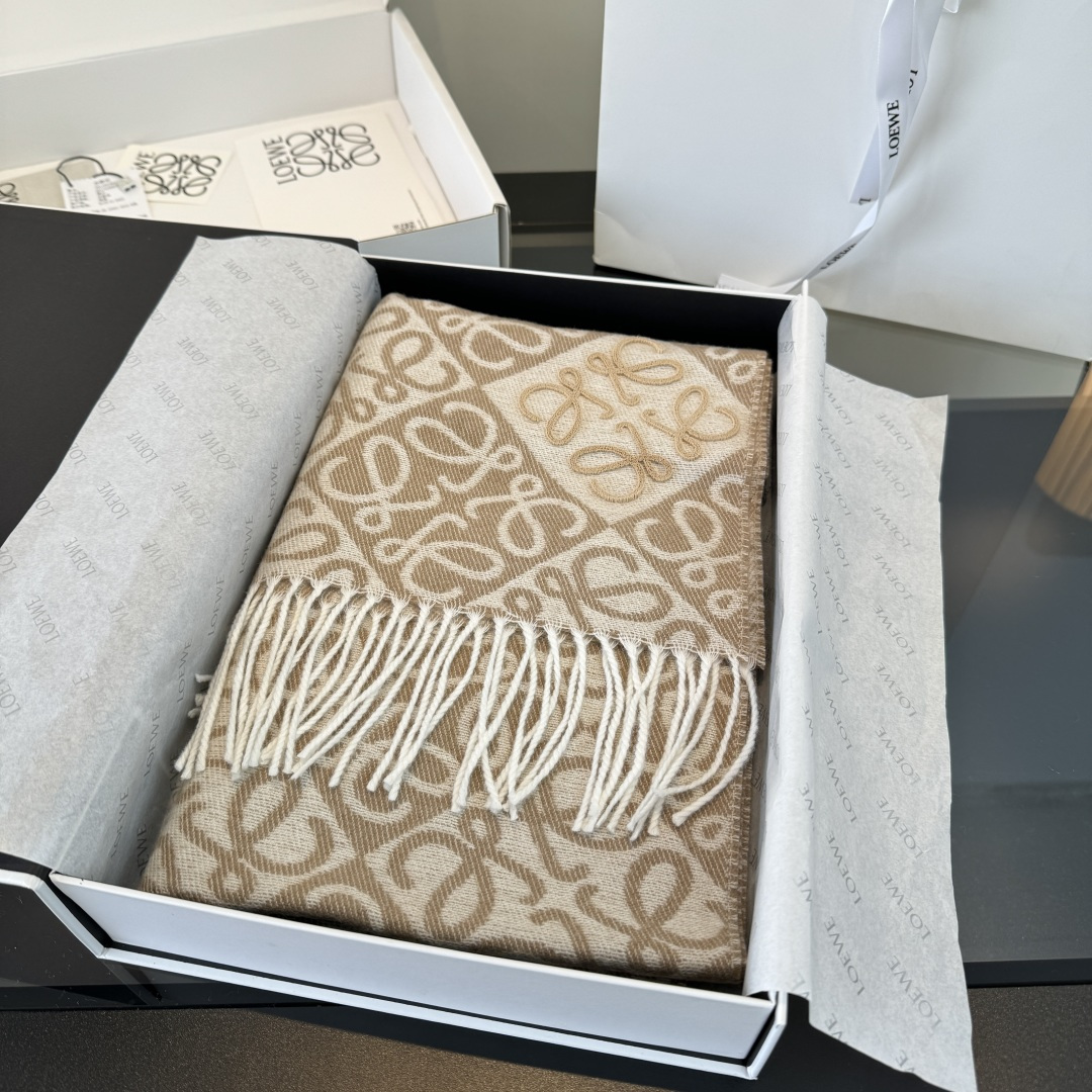 Cheap New Loewe high-quality scarf in 216984, $50 USD- [IB216984] - Replica Loewe Scarf