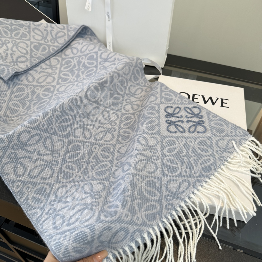 Cheap New Loewe high-quality scarf in 216986, $50 USD- [IB216986] - Replica Loewe Scarf