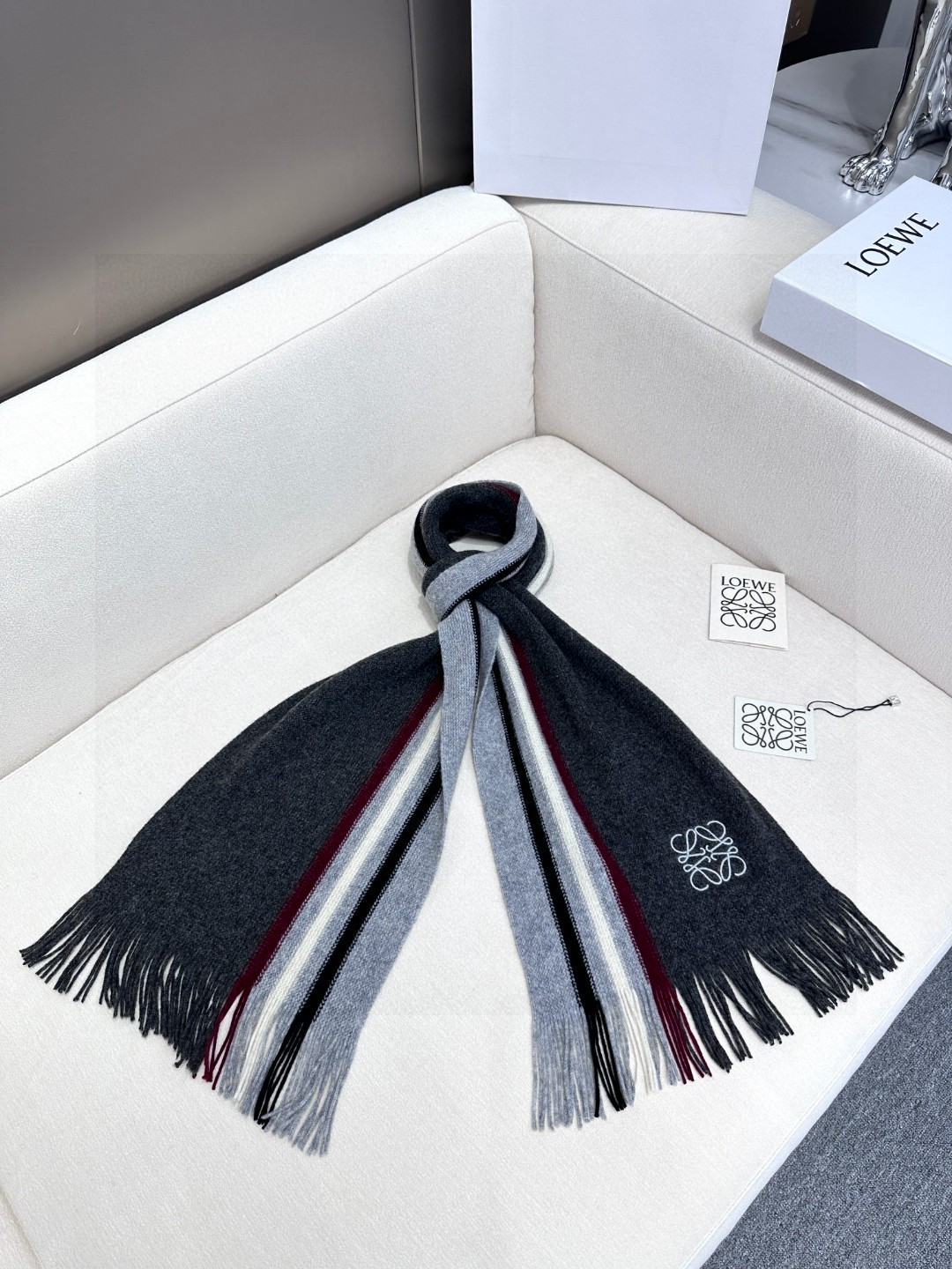 Cheap New Loewe high-quality scarf in 216990, $50 USD- [IB216990] - Replica Loewe Scarf