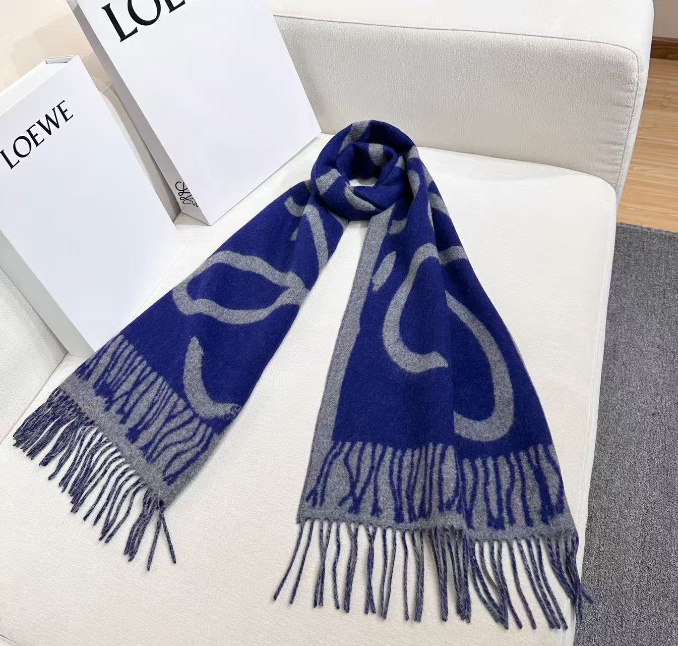 Cheap New Loewe high-quality scarf in 216992, $50 USD- [IB216992] - Replica Loewe Scarf