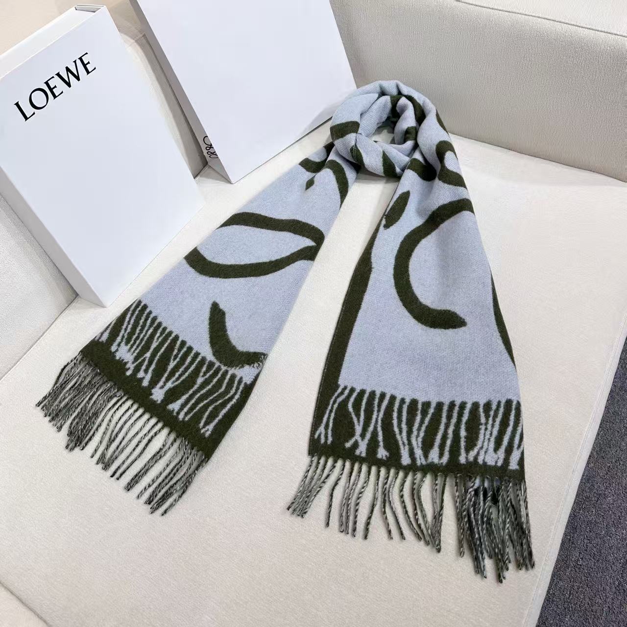 Cheap New Loewe high-quality scarf in 216994, $50 USD- [IB216994] - Replica Loewe Scarf