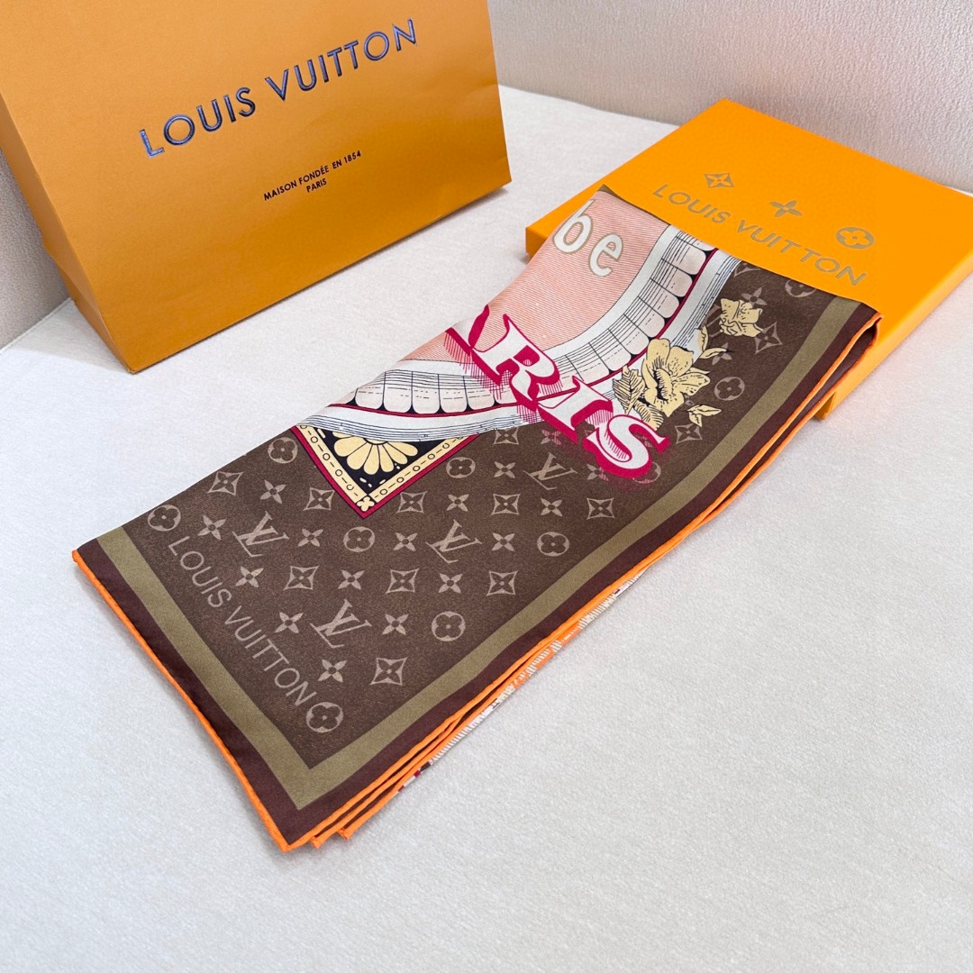 Cheap New Louis Vuitton high-quality scarf in 217004, $50 USD- [IB217004] - Replica Louis Vuitton Lightweight Scarf
