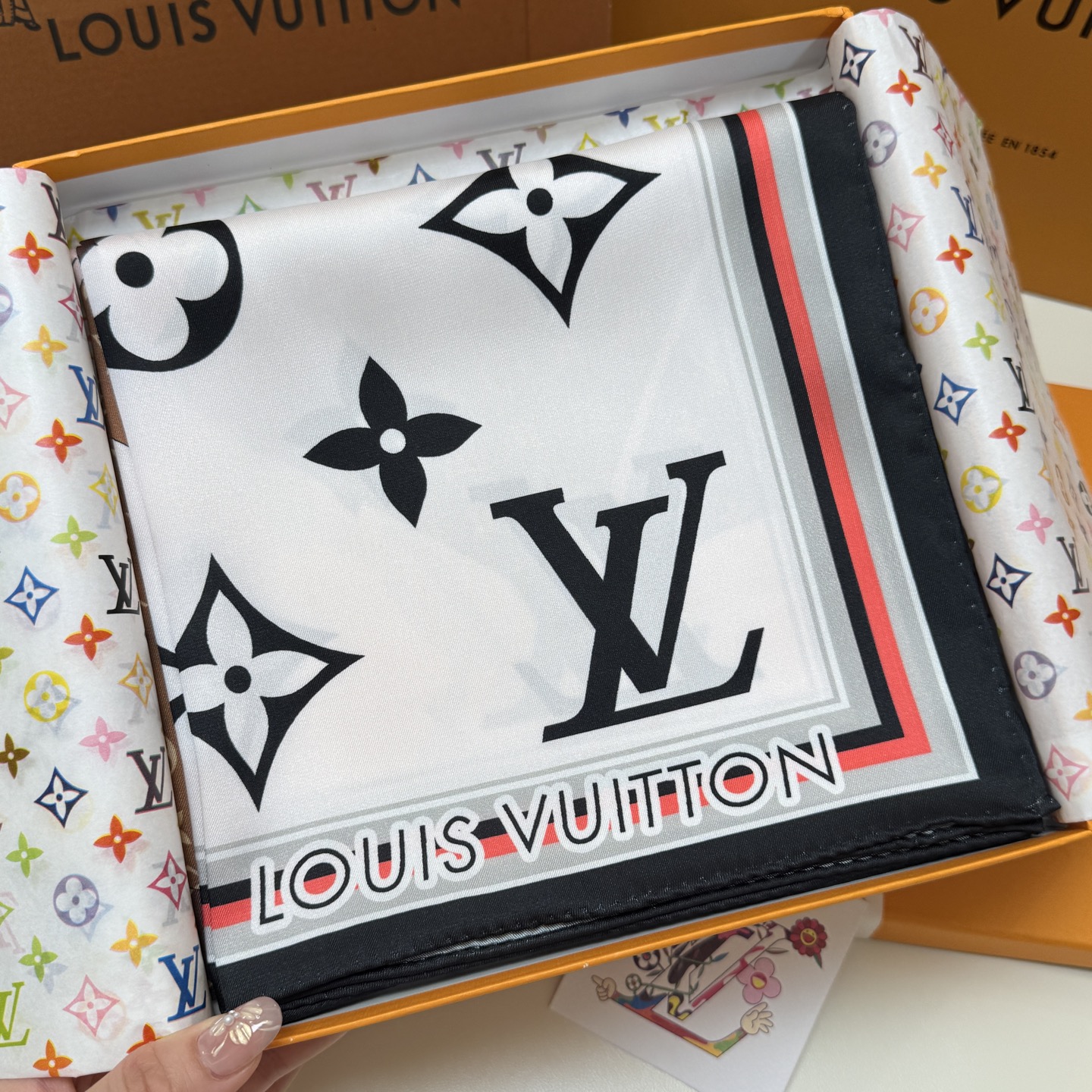Cheap New Louis Vuitton high-quality scarf in 217023, $55 USD- [IB217023] - Replica Louis Vuitton Cashmere Scarf