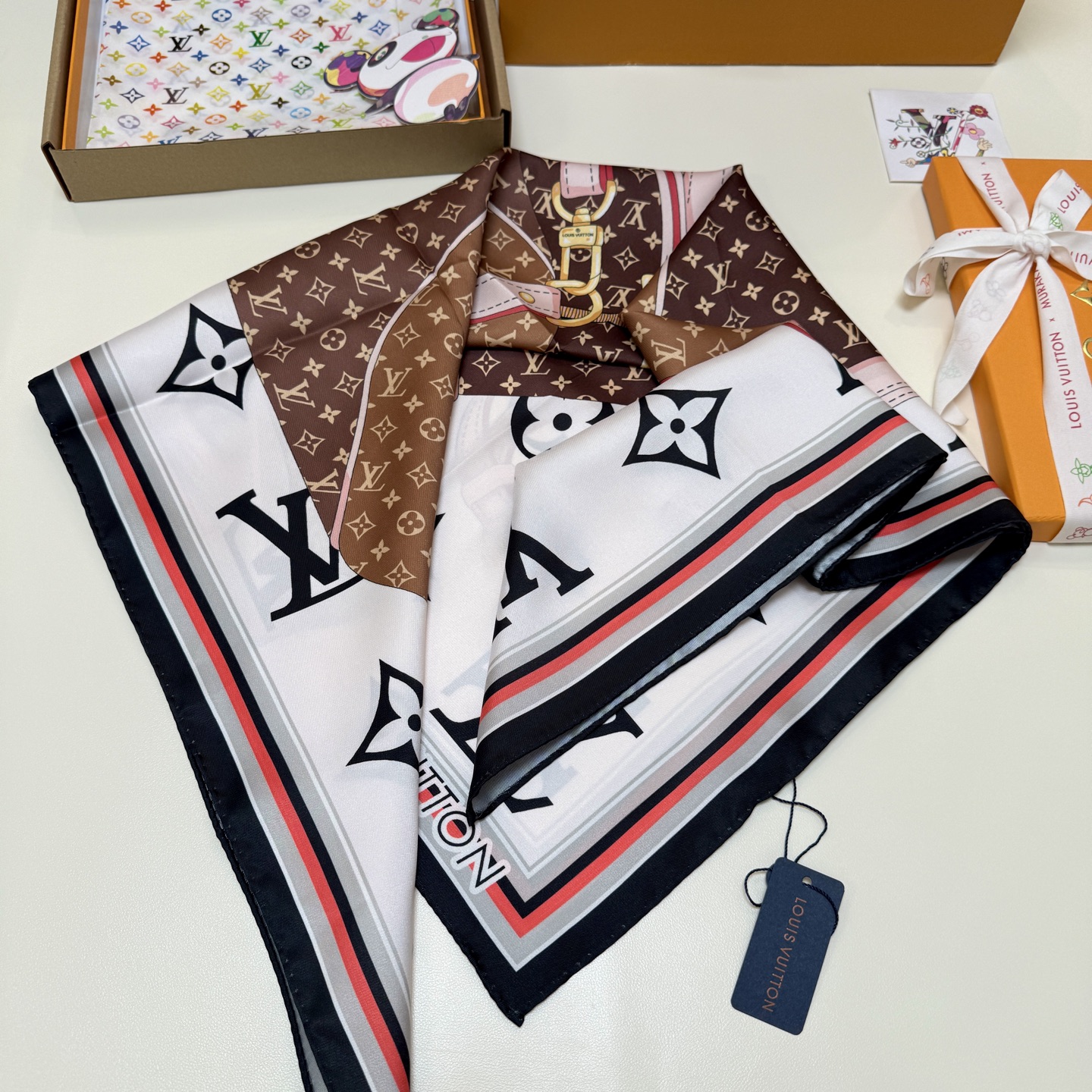 Cheap New Louis Vuitton high-quality scarf in 217023, $55 USD- [IB217023] - Replica Louis Vuitton Cashmere Scarf
