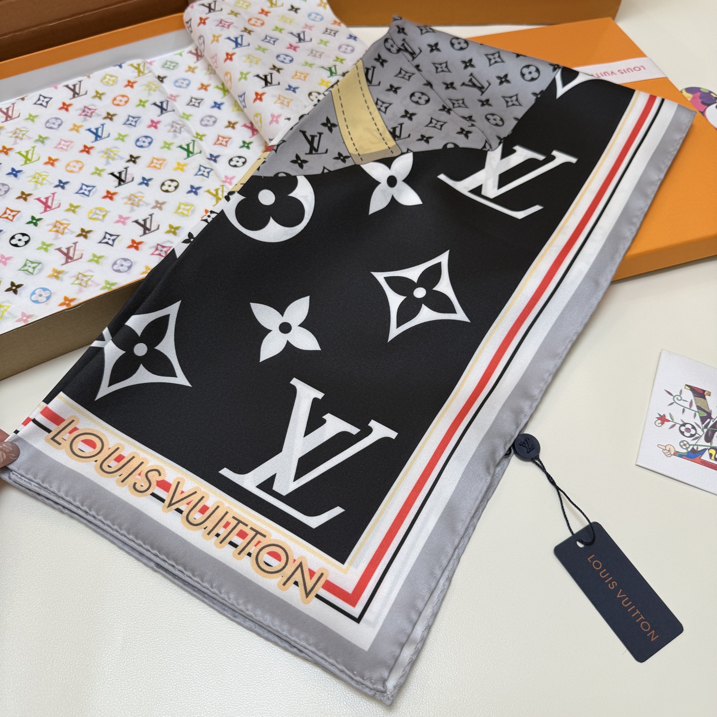 Cheap New Louis Vuitton high-quality scarf in 217024, $55 USD- [IB217024] - Replica Louis Vuitton Cashmere Scarf