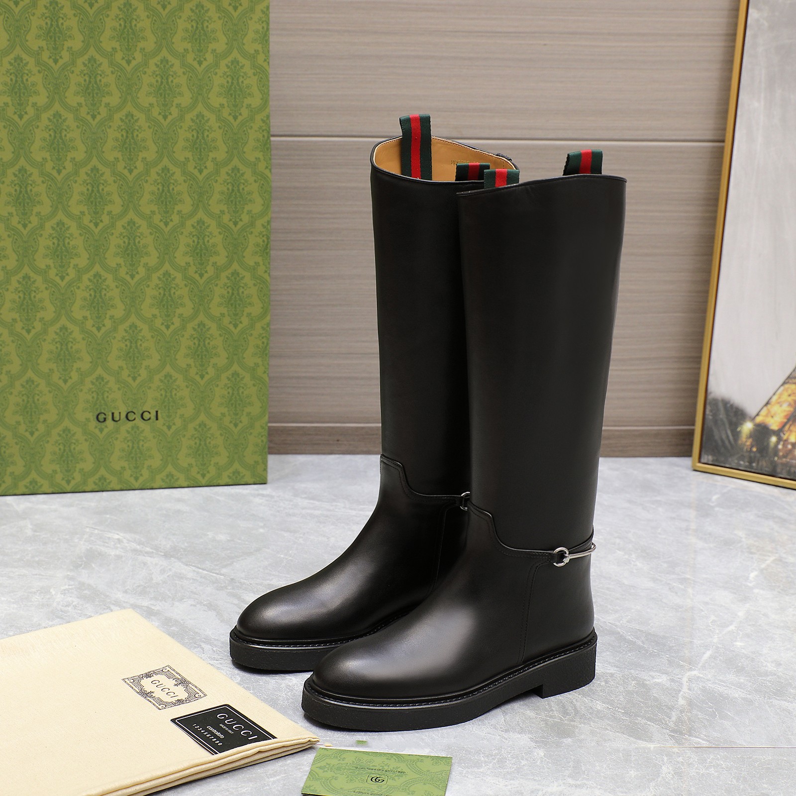 Cheap Gucci Boots For Women in 217042, $160 USD- [IB217042] - Replica Gucci Boots For Women