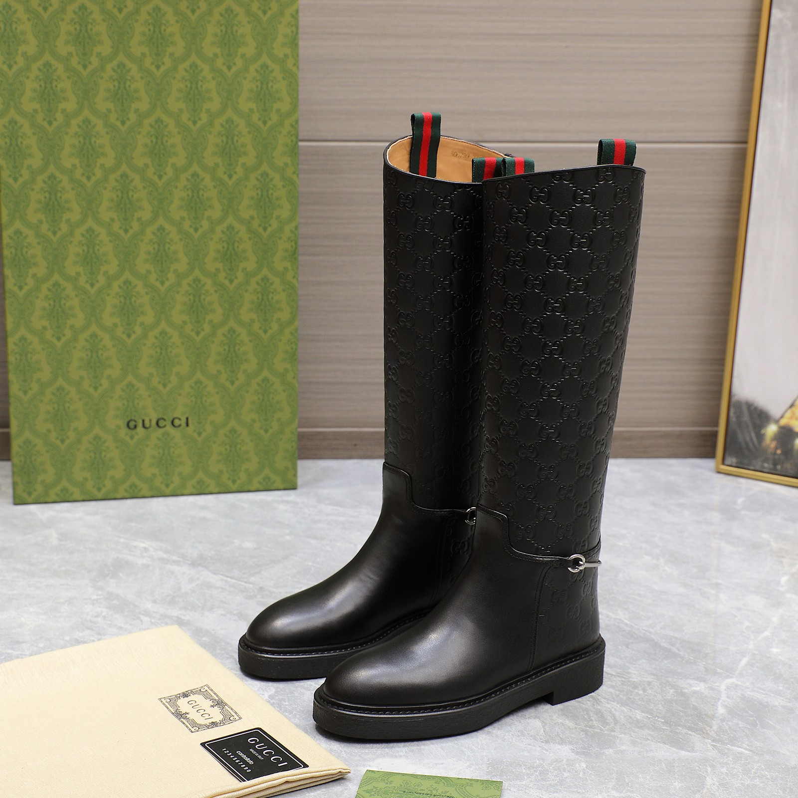 Cheap Gucci Boots For Women in 217043, $160 USD- [IB217043] - Replica Gucci Boots For Women