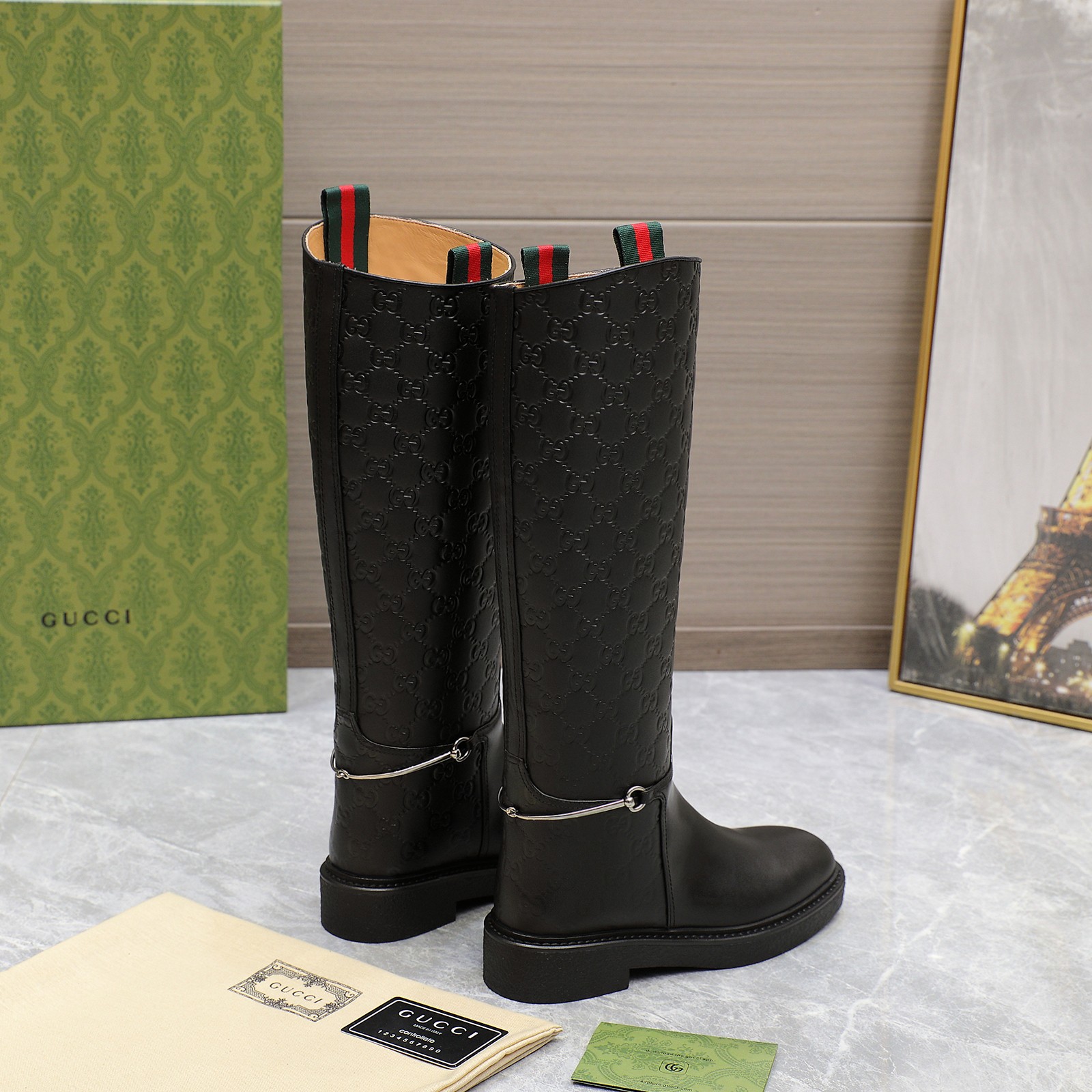 Cheap Gucci Boots For Women in 217043, $160 USD- [IB217043] - Replica Gucci Boots For Women