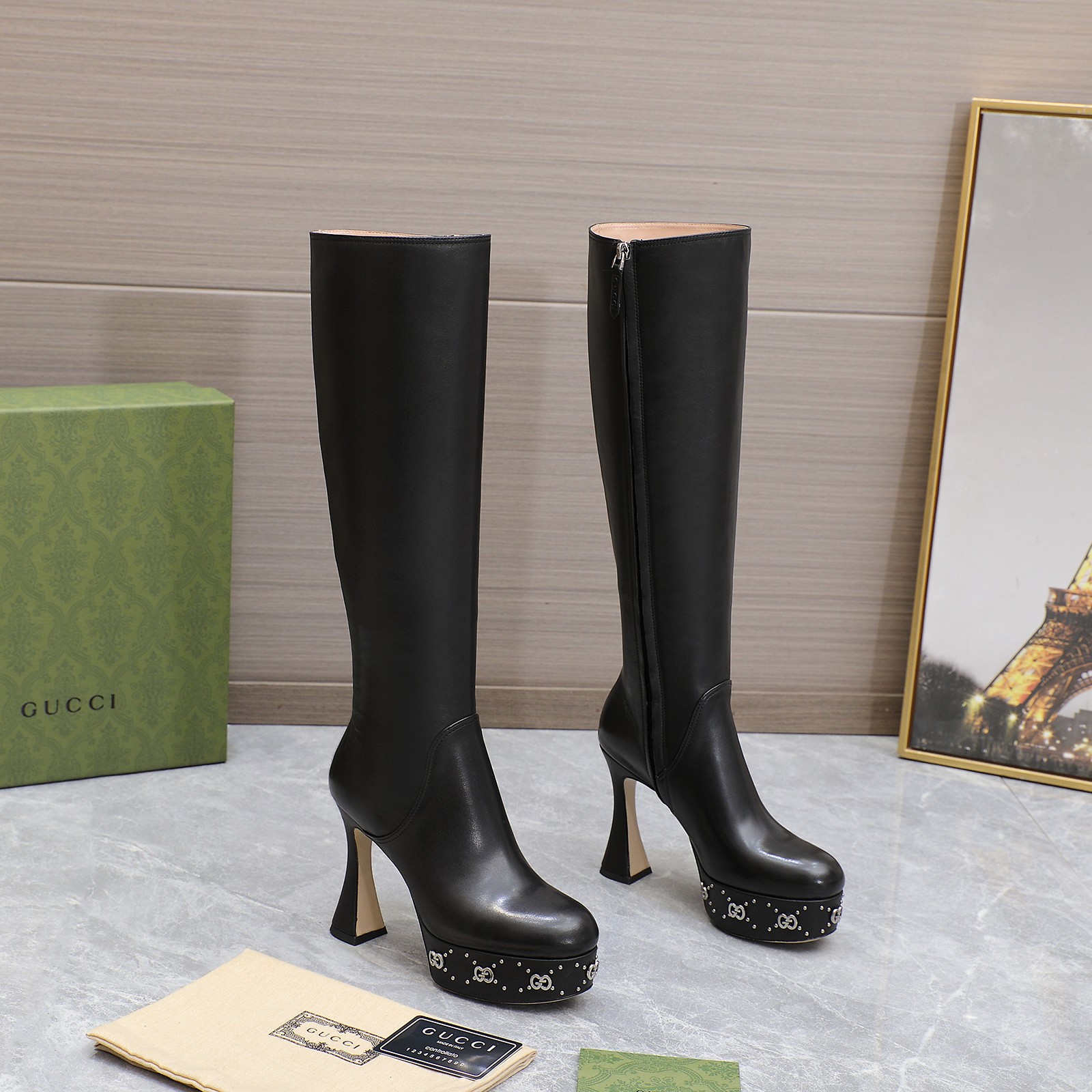 Cheap Gucci Boots For Women in 217052, $180 USD- [IB217052] - Replica Gucci Boots For Women