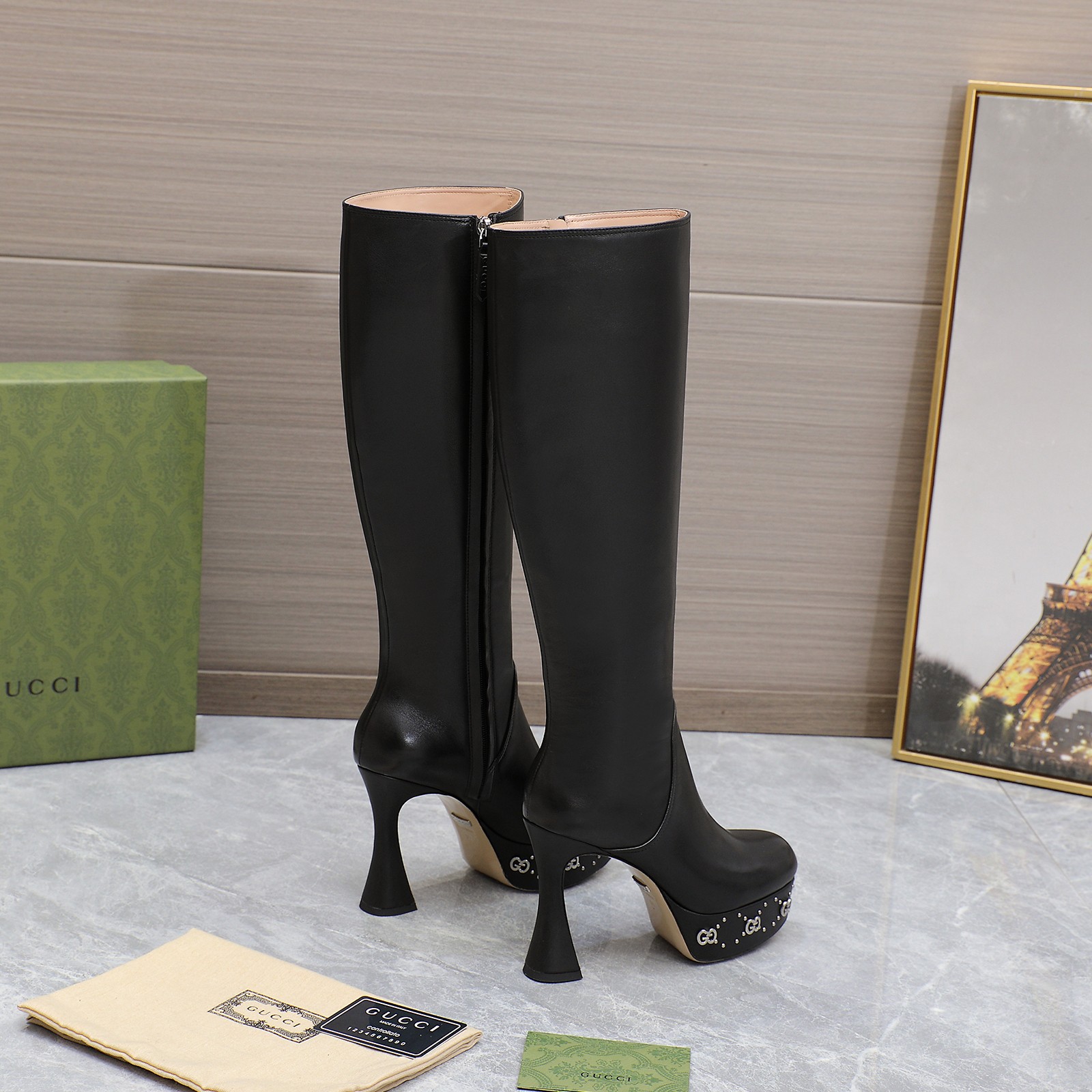 Cheap Gucci Boots For Women in 217052, $180 USD- [IB217052] - Replica Gucci Boots For Women