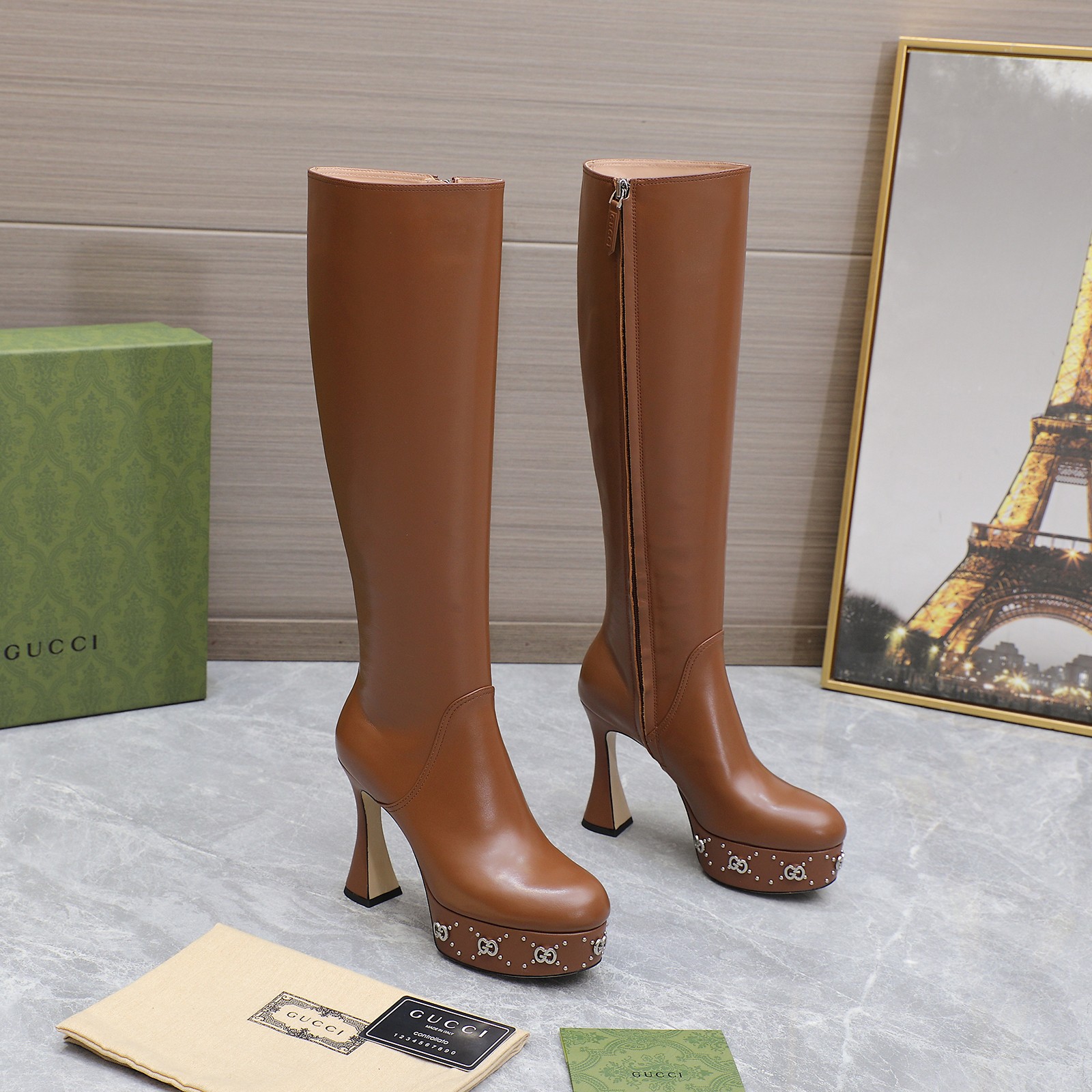 Cheap Gucci Boots For Women in 217053, $180 USD- [IB217053] - Replica Gucci Boots For Women