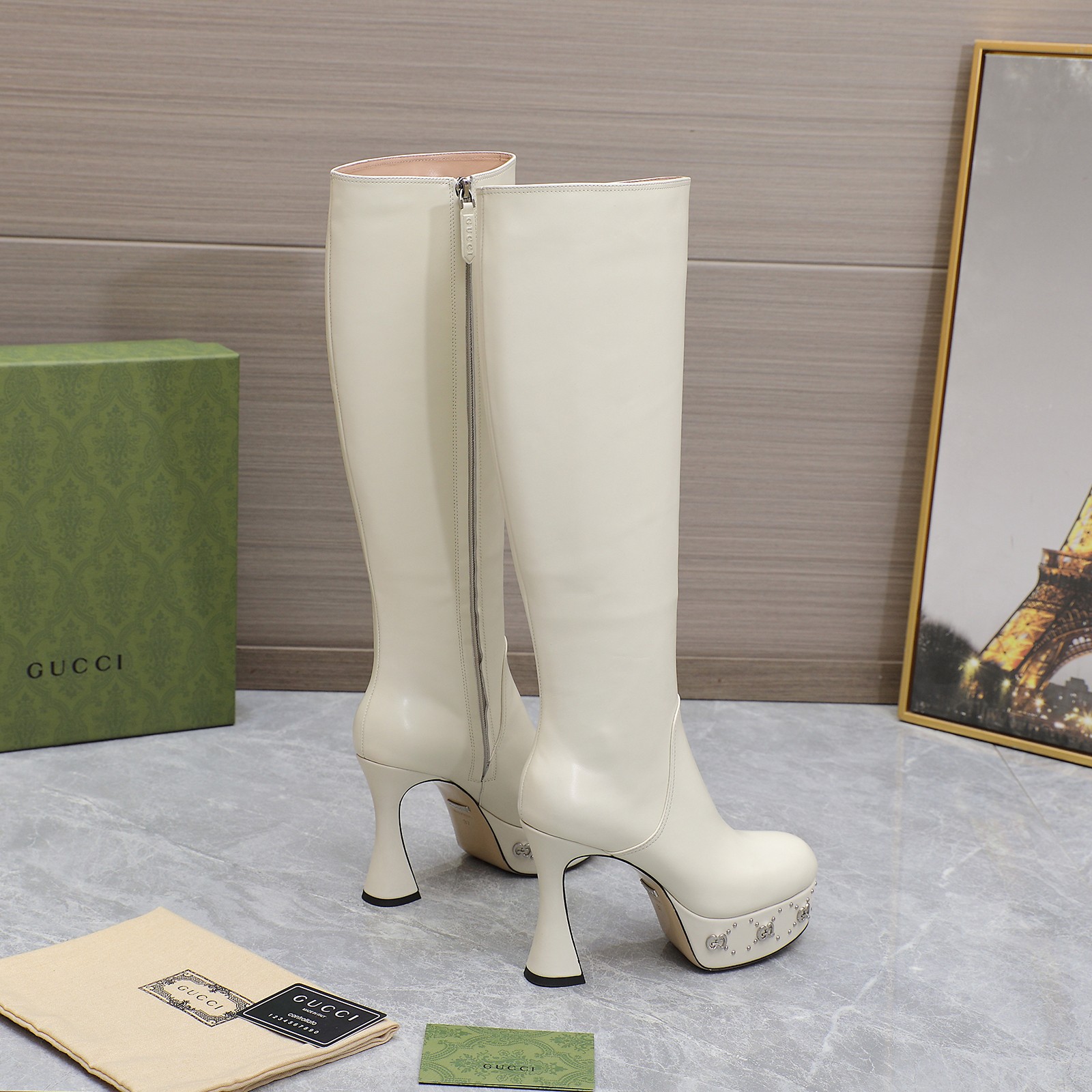 Cheap Gucci Boots For Women in 217054, $180 USD- [IB217054] - Replica Gucci Boots For Women