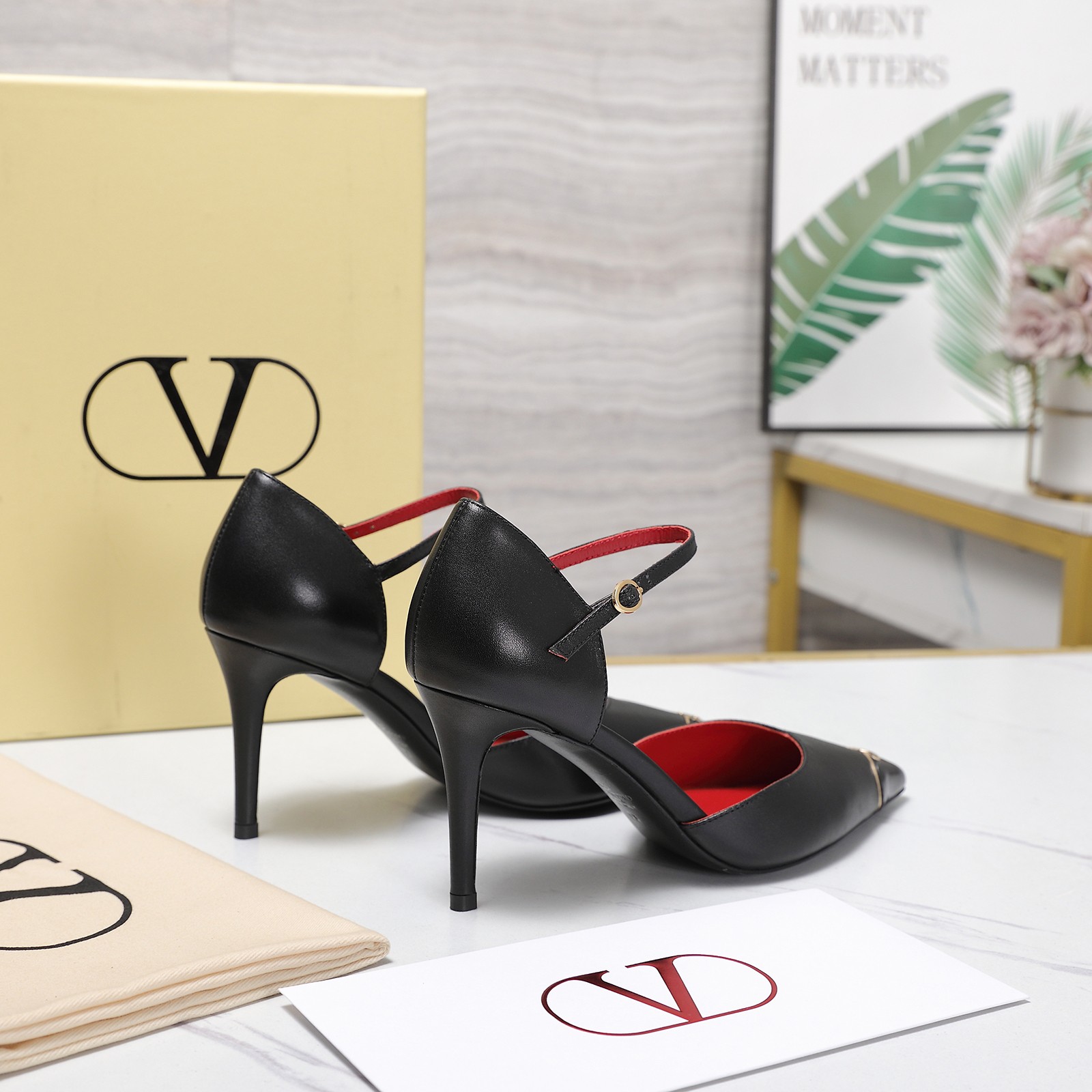 Cheap New Arrivals Valentino High Heels Pumps For Women in 217059, $75 USD- [IB217059] - Replica Valentino Pumps For Women