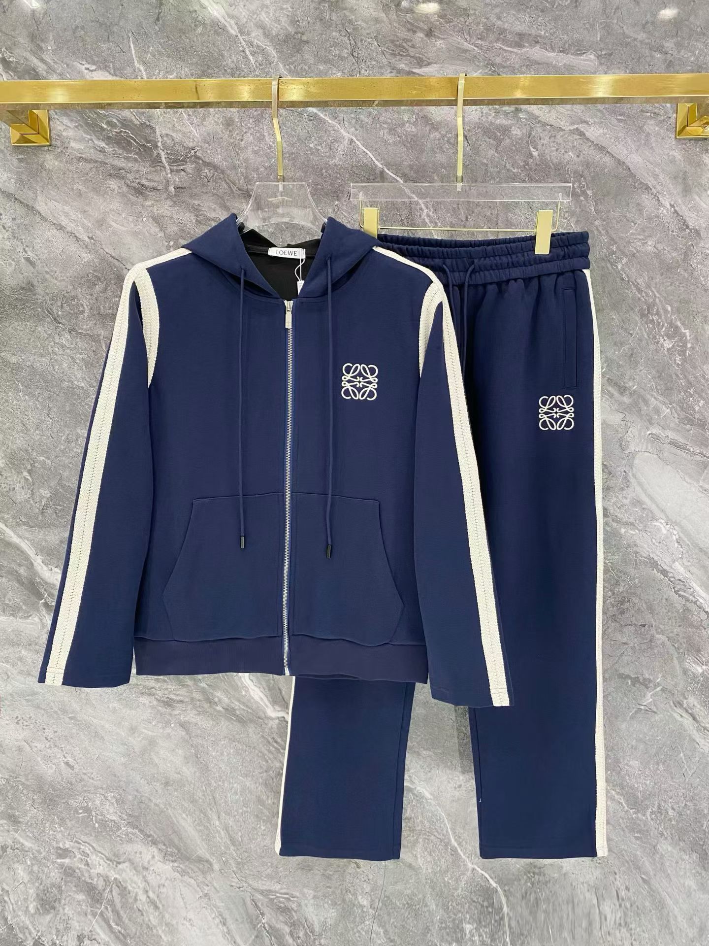 Cheap New Arrivals Loewe Tracksuits For Men in 217071, $105 USD- [IB217071] - Replica Loewe Tracksuits