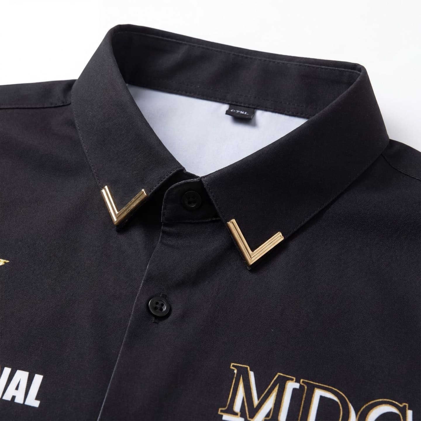 Cheap Versace Long-Sleeved Polo Shirts in 217087, $45 USD- [IB217087] - Replica Versace Long-Sleeved Polo Shirts