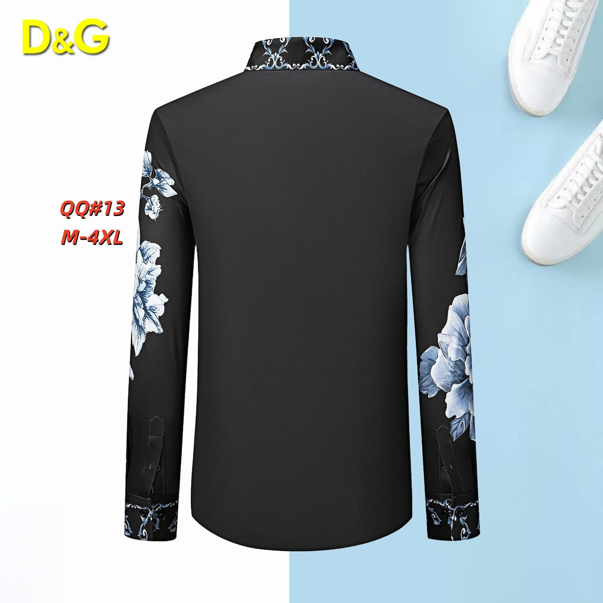 Cheap DG Long-Sleeved Shirts in 217090, $45 USD- [IB217090] - Replica DG Long-Sleeved Shirts