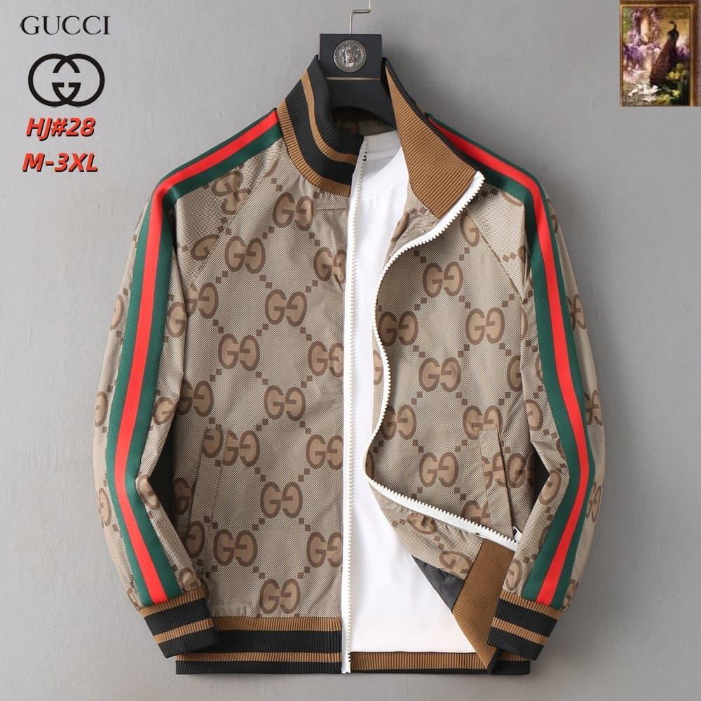 Cheap Gucci Thin Jackets For Men in 217105, $70 USD- [IB217105] - Replica Gucci Thin Jackets For Men