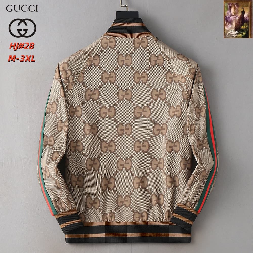 Cheap Gucci Thin Jackets For Men in 217105, $70 USD- [IB217105] - Replica Gucci Thin Jackets For Men