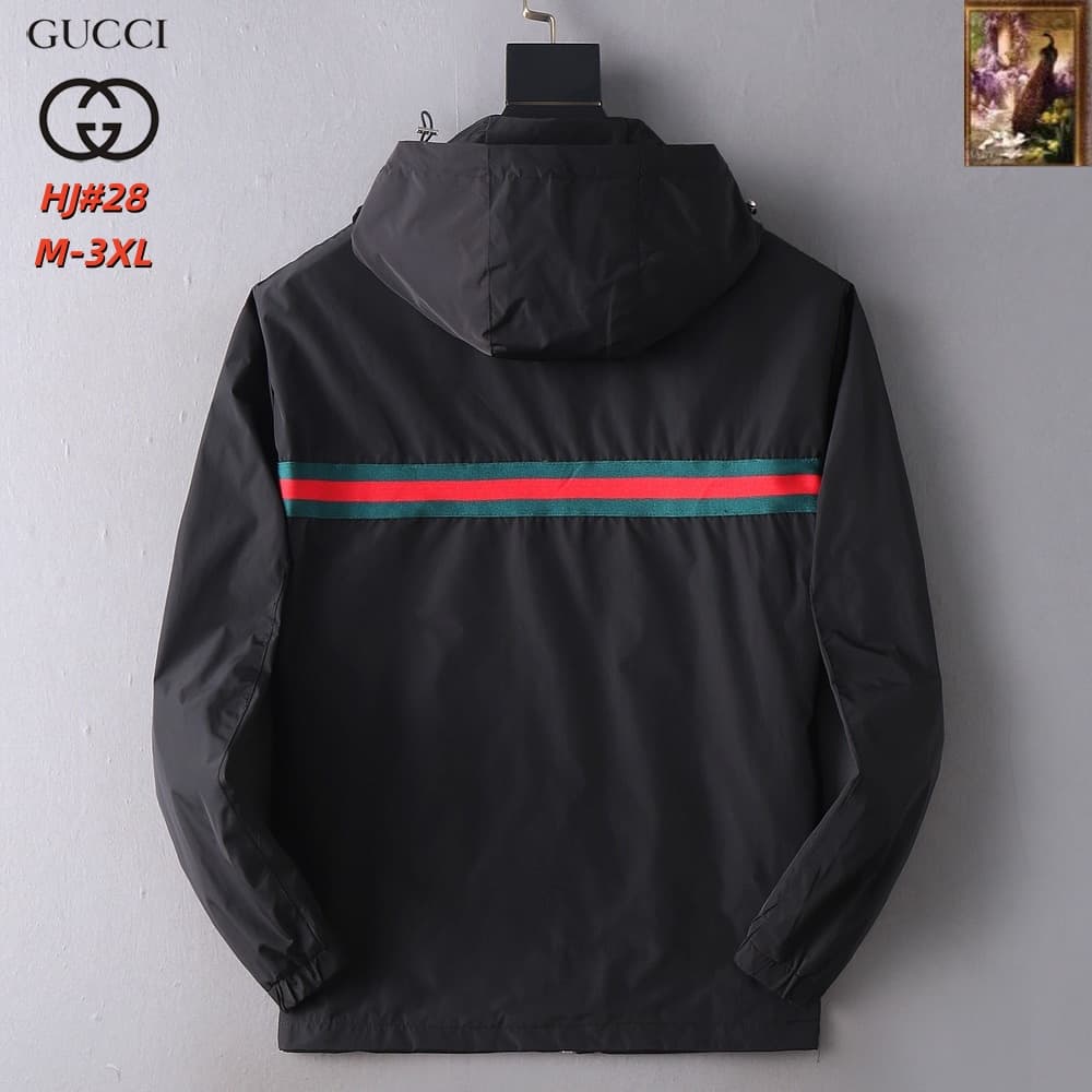 Cheap Gucci Thin Jackets For Men in 217106, $70 USD- [IB217106] - Replica Gucci Thin Jackets For Men