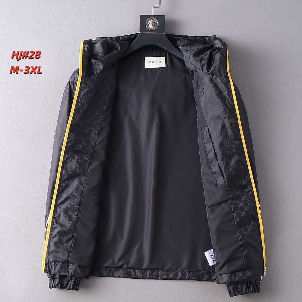 Cheap Gucci Thin Jackets For Men in 217107, $70 USD- [IB217107] - Replica Gucci Thin Jackets For Men