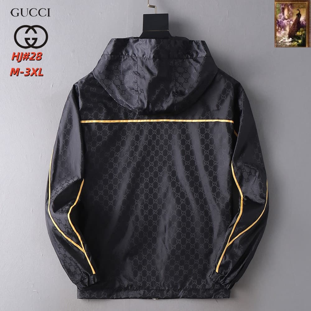 Cheap Gucci Thin Jackets For Men in 217107, $70 USD- [IB217107] - Replica Gucci Thin Jackets For Men