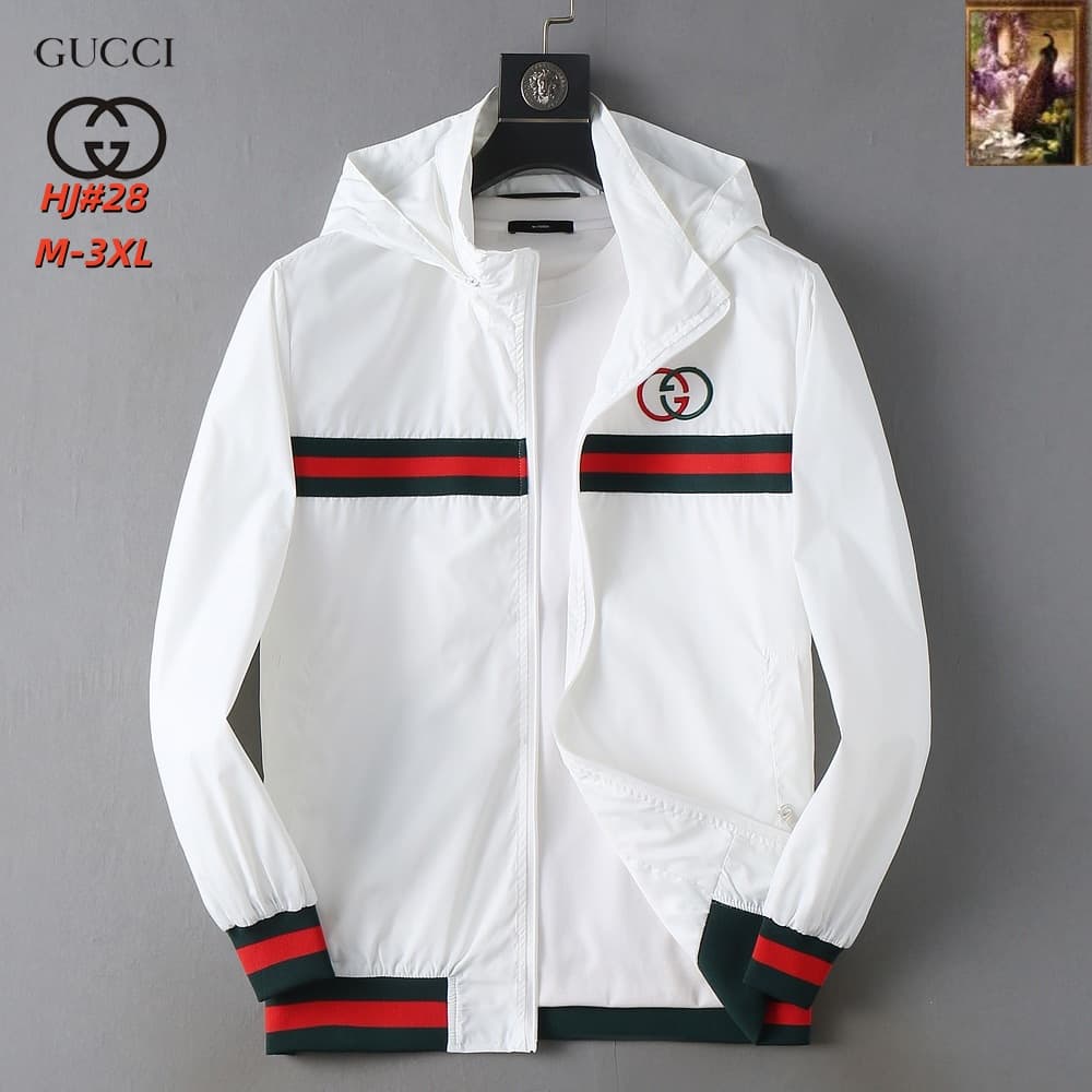 Cheap Gucci Thin Jackets For Men in 217110, $70 USD- [IB217110] - Replica Gucci Thin Jackets For Men