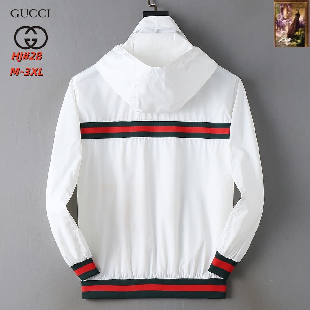 Cheap Gucci Thin Jackets For Men in 217110, $70 USD- [IB217110] - Replica Gucci Thin Jackets For Men