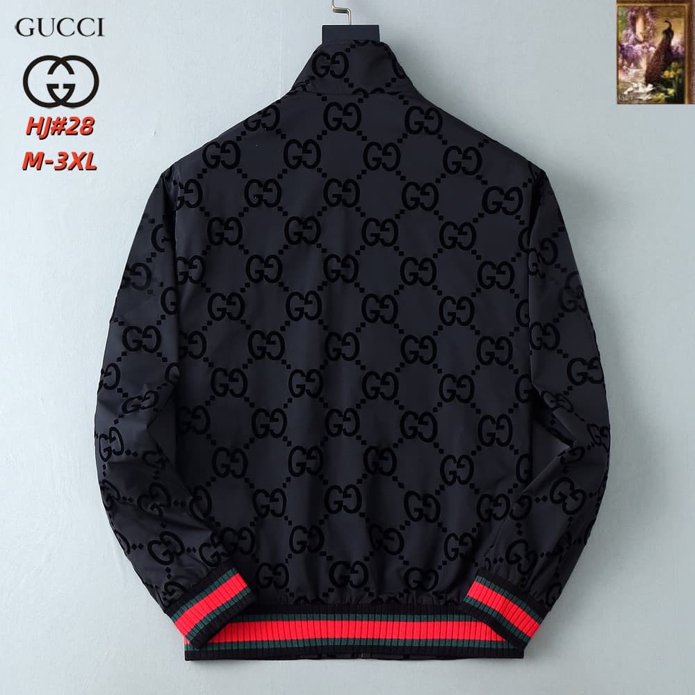 Cheap Gucci Thin Jackets For Men in 217111, $70 USD- [IB217111] - Replica Gucci Thin Jackets For Men