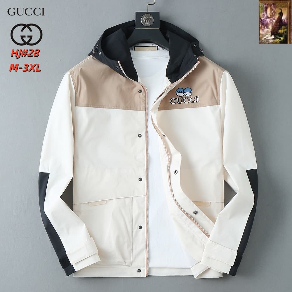 Cheap Gucci Thin Jackets For Men in 217112, $70 USD- [IB217112] - Replica Gucci Thin Jackets For Men