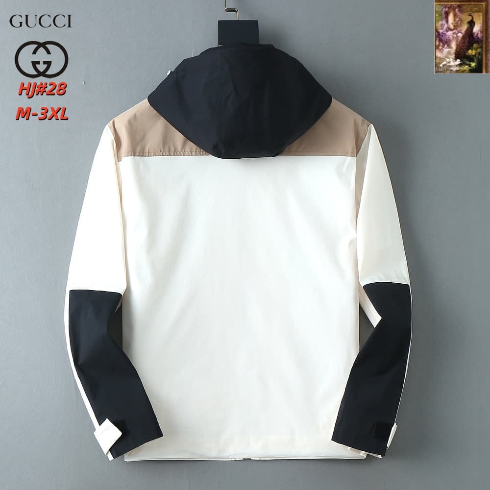 Cheap Gucci Thin Jackets For Men in 217112, $70 USD- [IB217112] - Replica Gucci Thin Jackets For Men