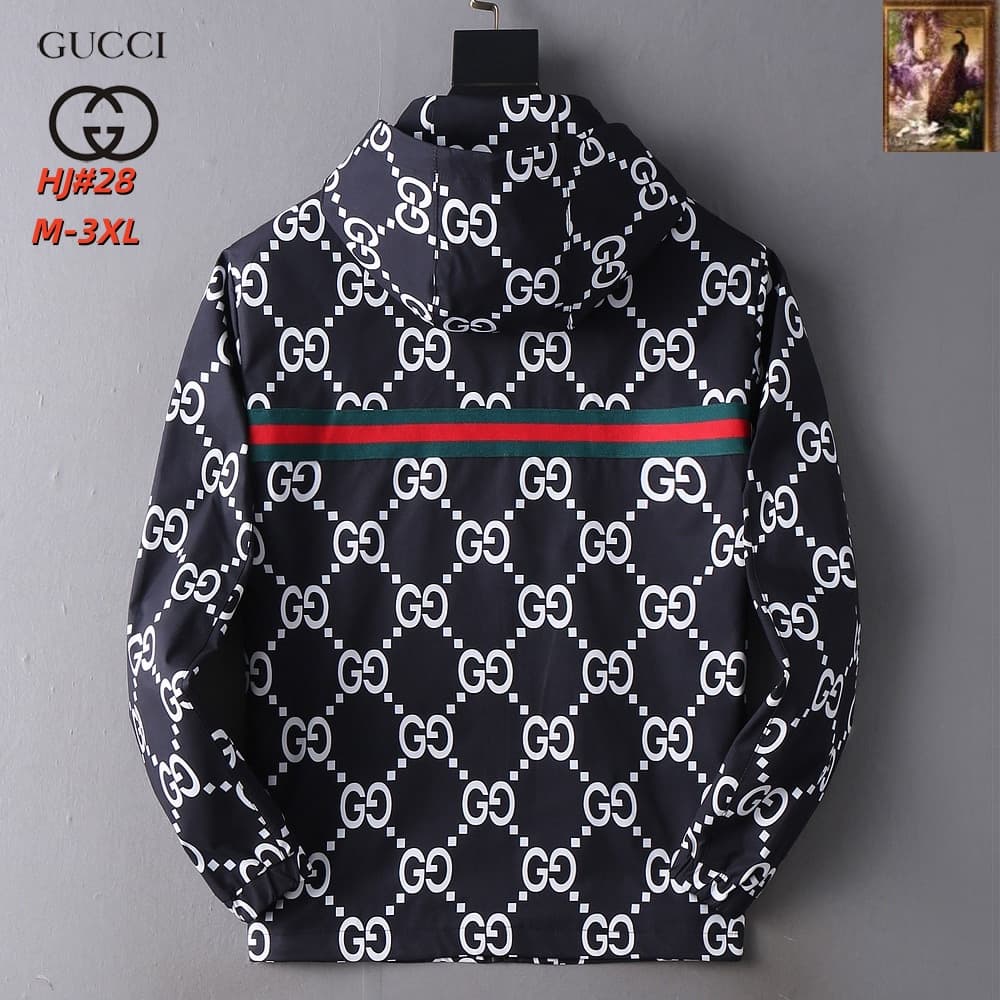 Cheap Gucci Thin Jackets For Men in 217114, $70 USD- [IB217114] - Replica Gucci Thin Jackets For Men