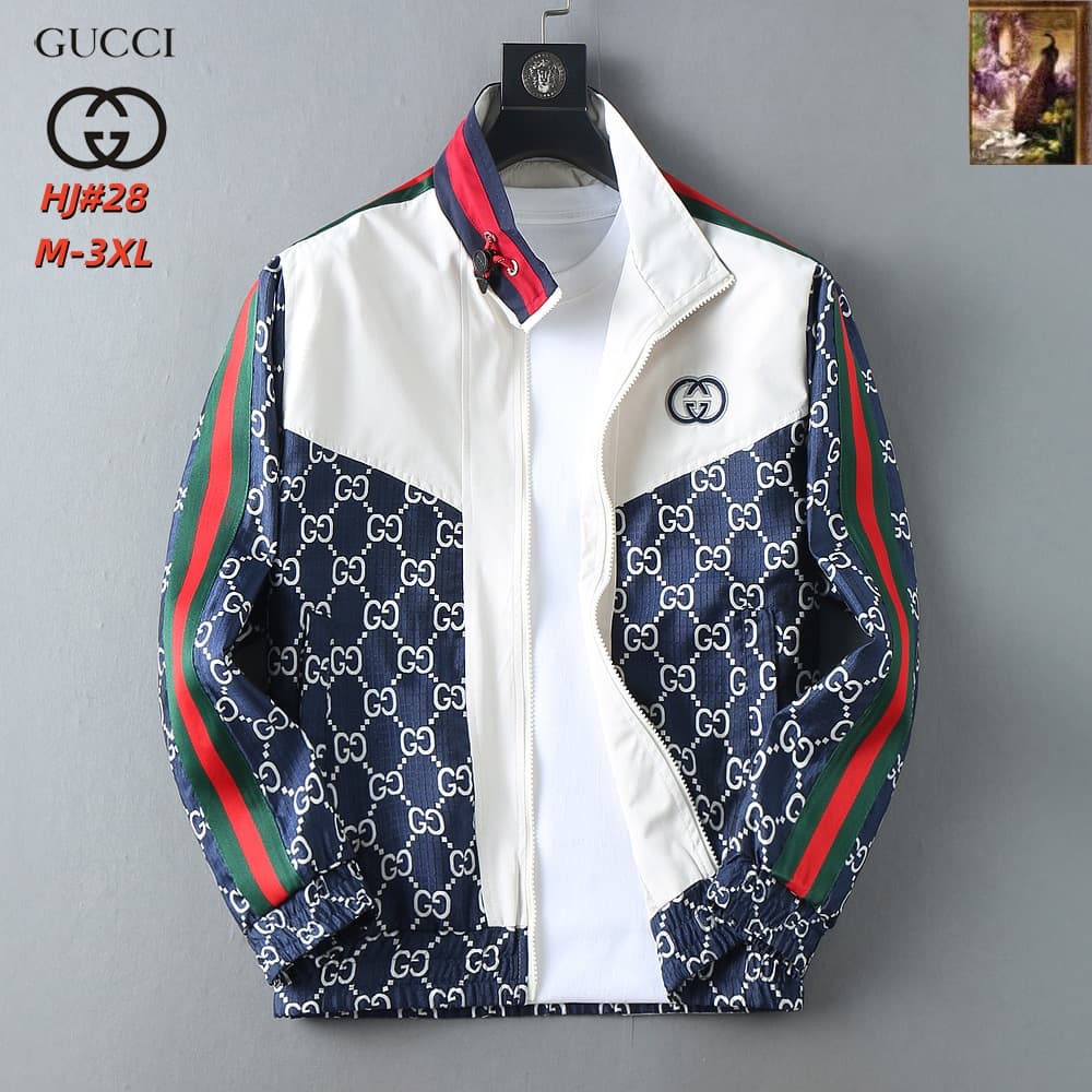 Cheap Gucci Thin Jackets For Men in 217118, $70 USD- [IB217118] - Replica Gucci Thin Jackets For Men