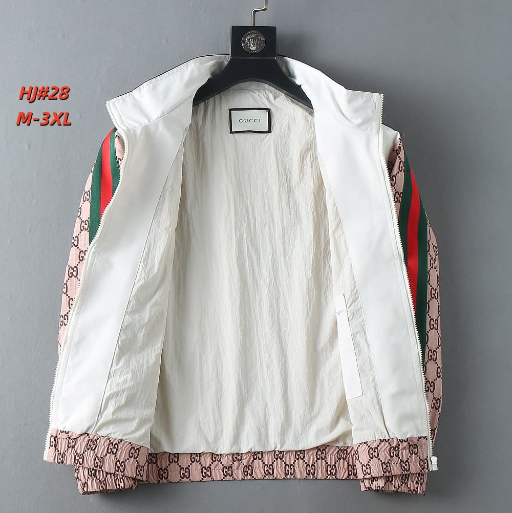 Cheap Gucci Thin Jackets For Men in 217119, $70 USD- [IB217119] - Replica Gucci Thin Jackets For Men