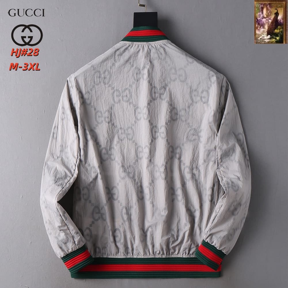 Cheap Gucci Thin Jackets For Men in 217120, $70 USD- [IB217120] - Replica Gucci Thin Jackets For Men
