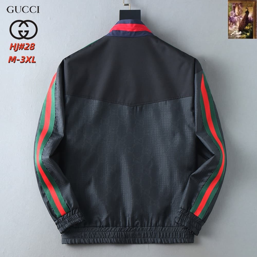 Cheap Gucci Thin Jackets For Men in 217121, $70 USD- [IB217121] - Replica Gucci Thin Jackets For Men