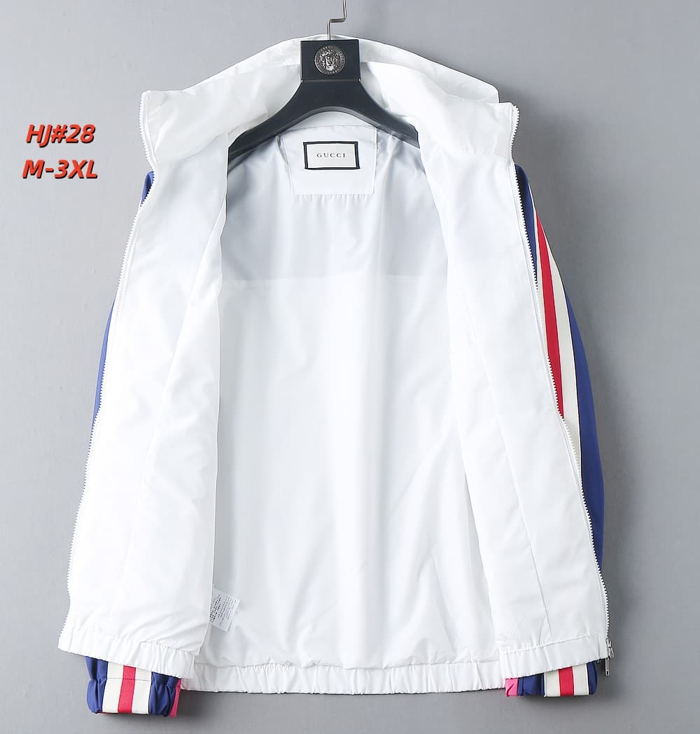 Cheap Gucci Thin Jackets For Men in 217123, $70 USD- [IB217123] - Replica Gucci Thin Jackets For Men
