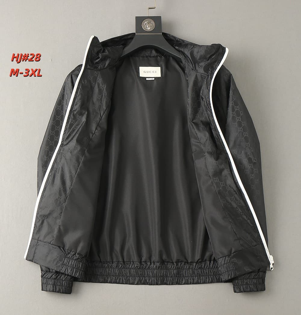 Cheap Gucci Thin Jackets For Men in 217124, $70 USD- [IB217124] - Replica Gucci Thin Jackets For Men