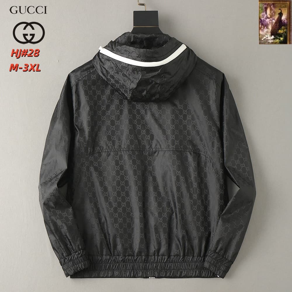 Cheap Gucci Thin Jackets For Men in 217124, $70 USD- [IB217124] - Replica Gucci Thin Jackets For Men