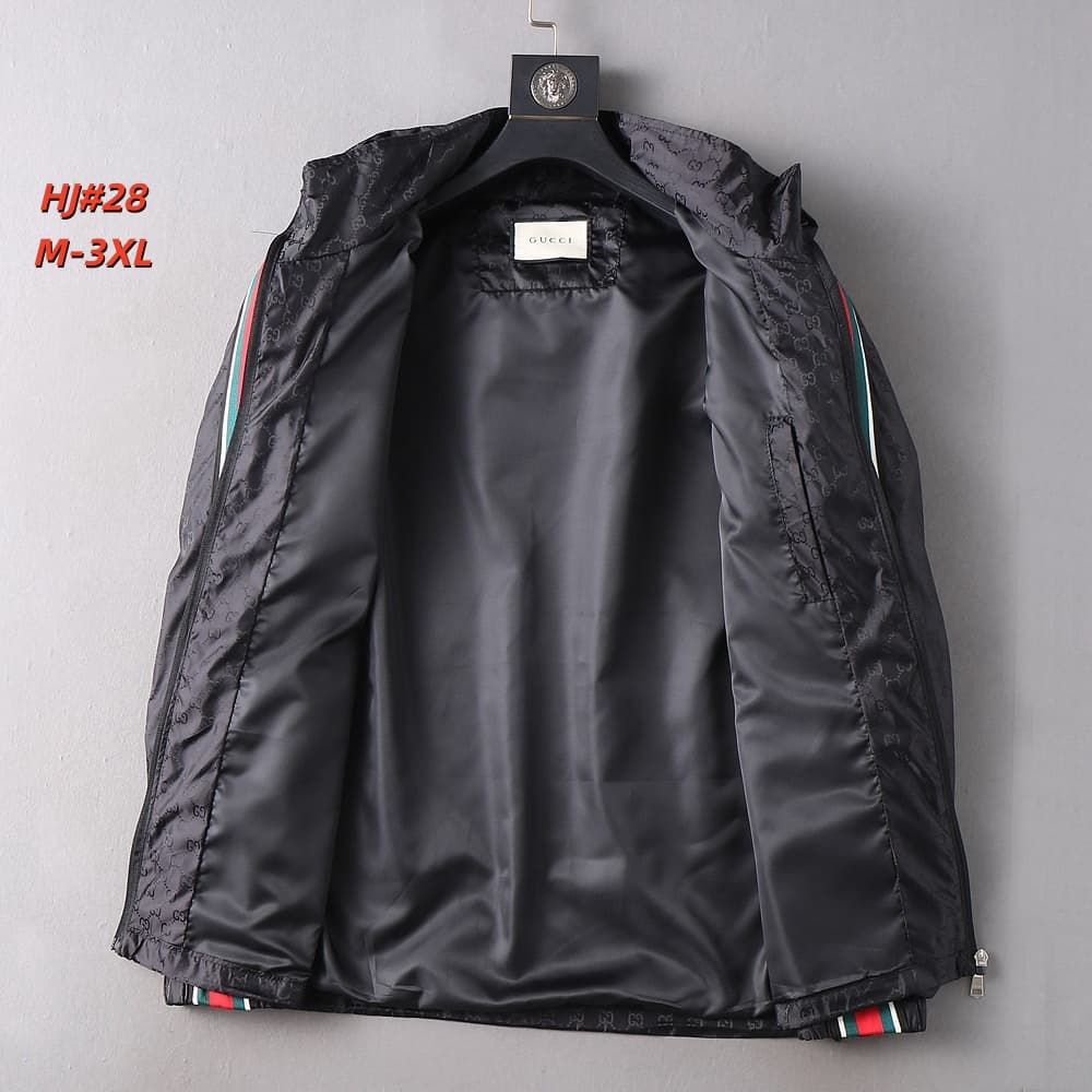 Cheap Gucci Thin Jackets For Men in 217125, $70 USD- [IB217125] - Replica Gucci Thin Jackets For Men