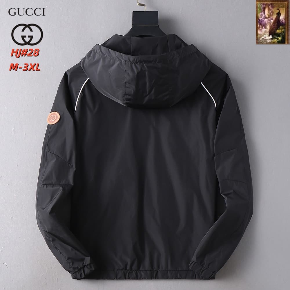 Cheap Gucci Thin Jackets For Men in 217126, $70 USD- [IB217126] - Replica Gucci Thin Jackets For Men
