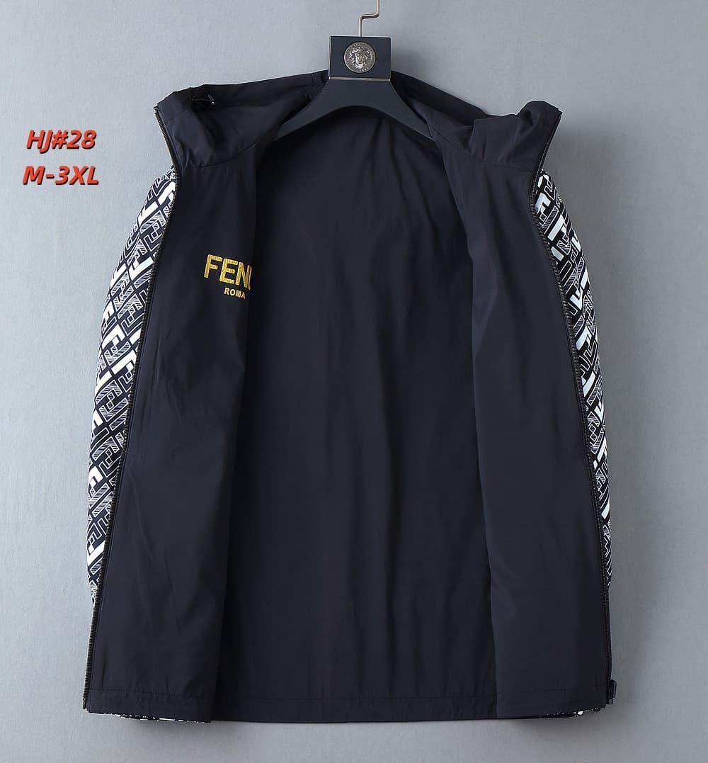 Cheap Fendi Jackets For Men in 217127, $70 USD- [IB217127] - Replica Fendi Jackets For Men