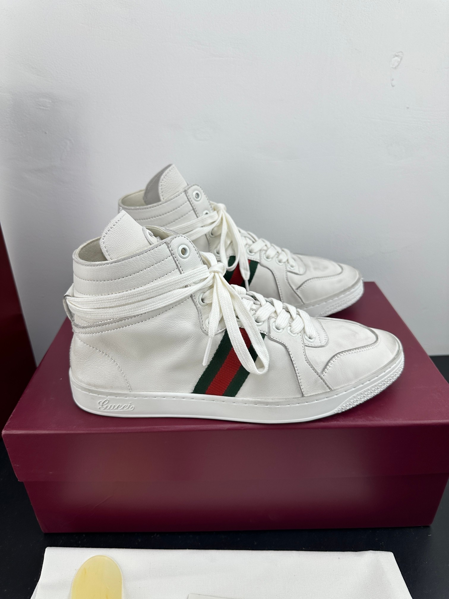 Cheap New Arrivals Gucci Sneakers Size 36-46 in 217145, $105 USD- [IB217145] - Replica Gucci Sneakers For Men