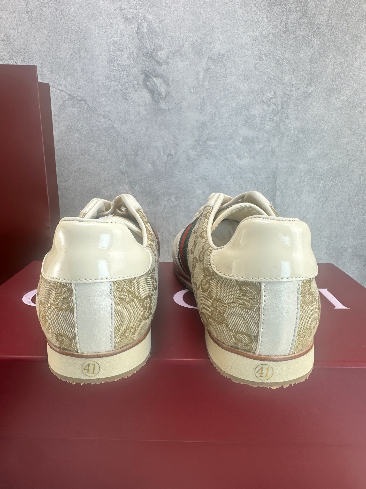 Cheap New Arrivals Gucci High quality Sneakers For Men in 217150, $105 USD- [IB217150] - Replica Gucci Sneakers For Men