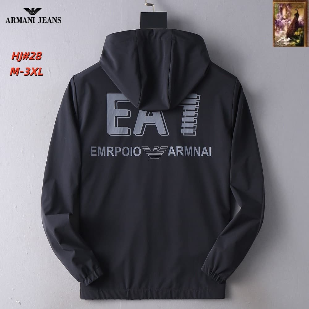 Cheap Armani Thin Jackets For Men in 217158, $70 USD- [IB217158] - Replica Armani Thin Jackets For Men