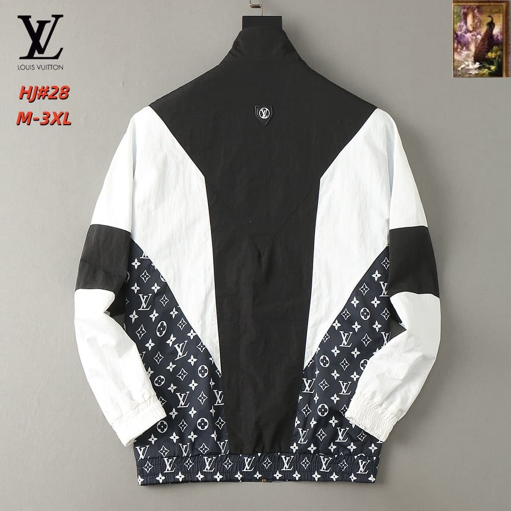 Cheap Louis Vuitton Thin Jackets For Men in 217159, $70 USD- [IB217159] - Replica Louis Vuitton Thin Jackets For Men