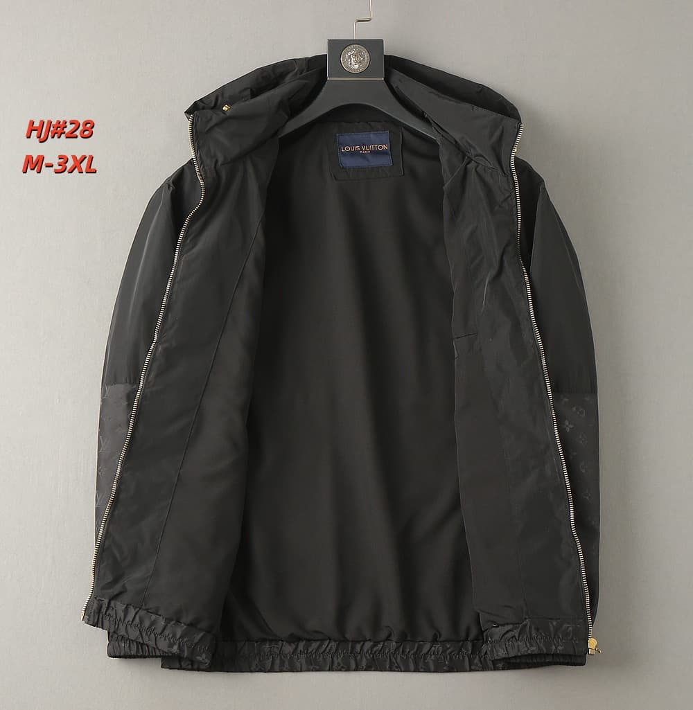 Cheap Louis Vuitton Thin Jackets For Men in 217160, $70 USD- [IB217160] - Replica Louis Vuitton Thin Jackets For Men