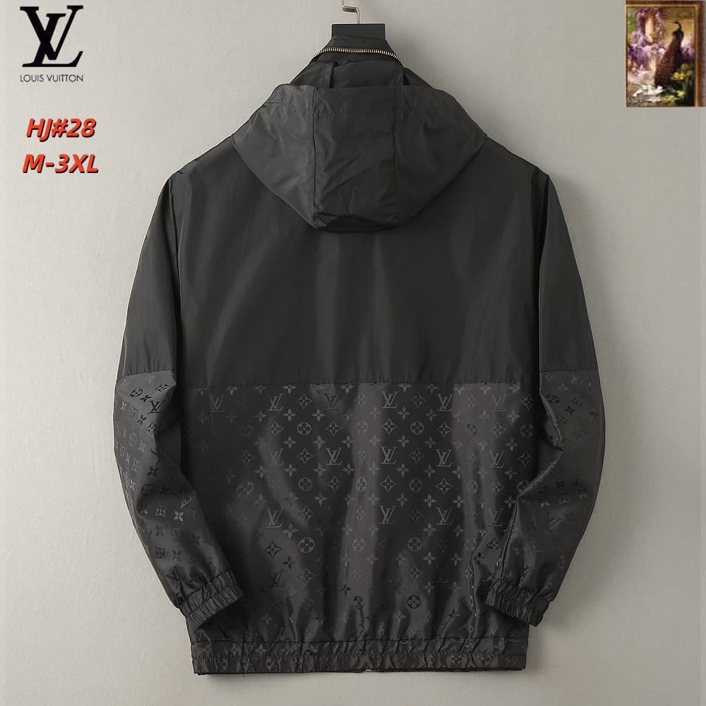 Cheap Louis Vuitton Thin Jackets For Men in 217160, $70 USD- [IB217160] - Replica Louis Vuitton Thin Jackets For Men