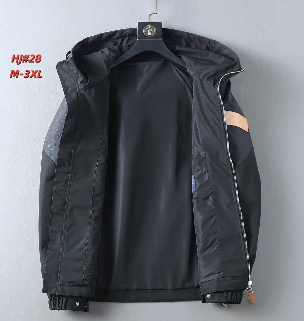Cheap Louis Vuitton Thin Jackets For Men in 217161, $70 USD- [IB217161] - Replica Louis Vuitton Thin Jackets For Men