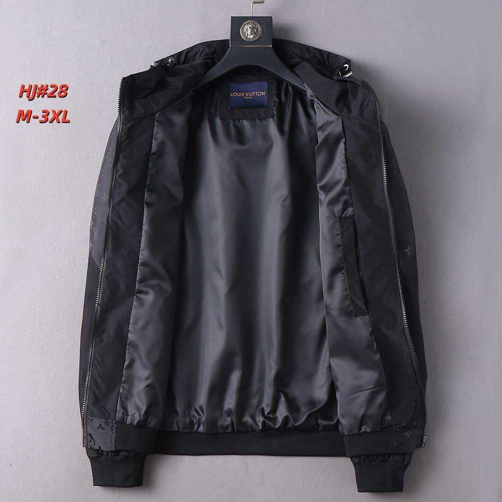 Cheap Louis Vuitton Thin Jackets For Men in 217163, $70 USD- [IB217163] - Replica Louis Vuitton Thin Jackets For Men