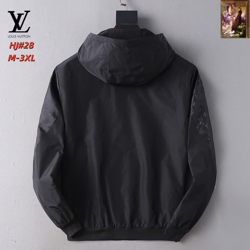Cheap Louis Vuitton Thin Jackets For Men in 217163, $70 USD- [IB217163] - Replica Louis Vuitton Thin Jackets For Men